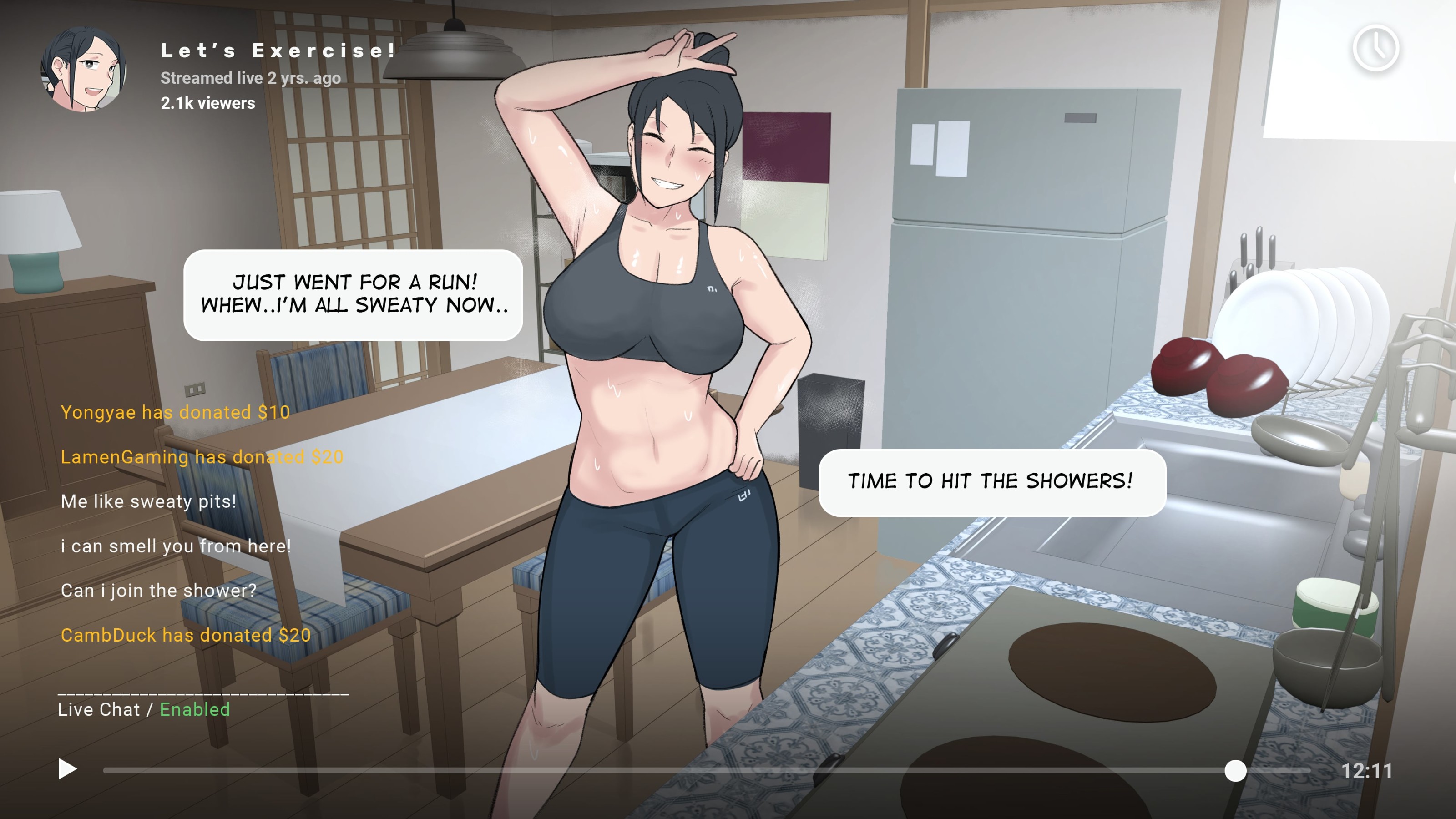 Hentai Manga Comic-Watching My Mom's Hot Sex Livestreams-Read-11